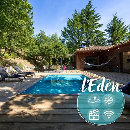 L'eden - Maison D'architecte, Climatisee, Piscine, Cinema Casa vacanze *