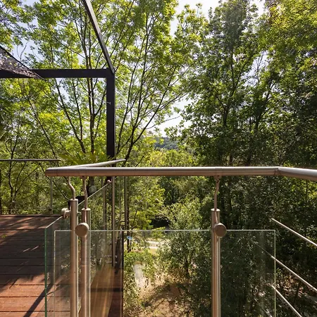 Nyaraló L'eden - Maison D'architecte Dans Les Arbres & Piscine