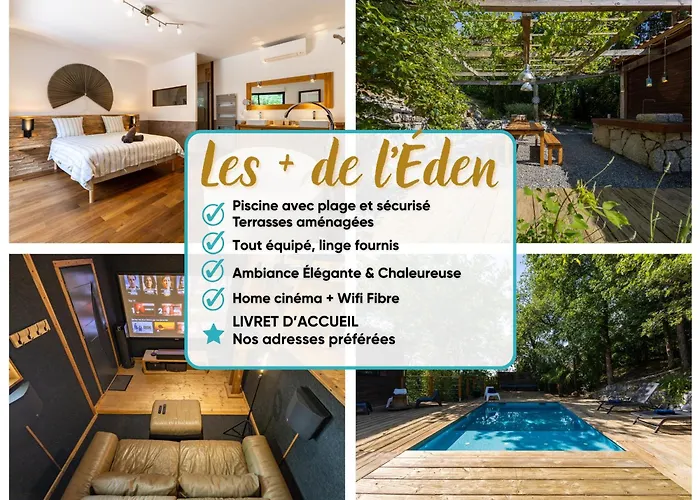 Holiday home L'eden - Maison D'architecte Dans Les Arbres & Piscine *