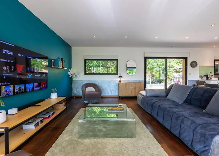 L'eden - Maison D'architecte Dans Les Arbres & Piscine